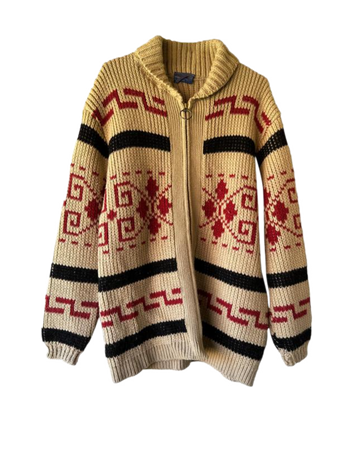 vintage Pendleton 1960s sweater top