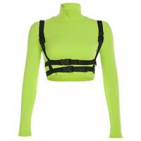 Retro fluorescent green personality T-shirt from FE CLOTHING in 2020 | Neon outfits, Neon green outfits, Neon skirt