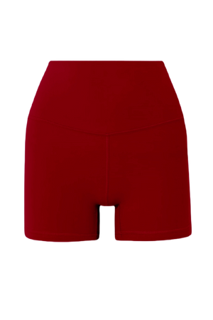 LULULEMON - Align Nulu sports bra / Align high-rise shorts - 4" in Dark Red