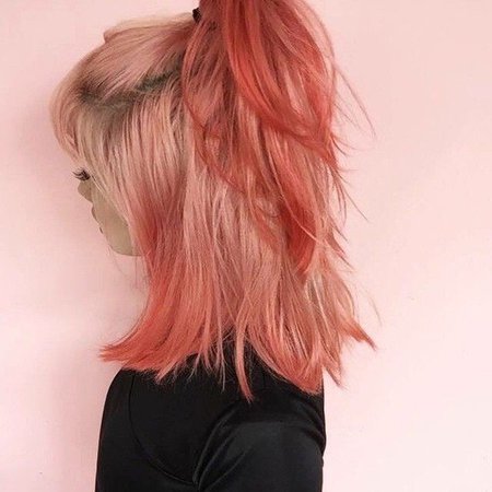 Peach Hair