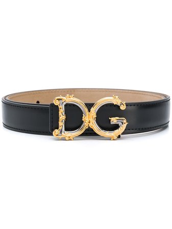 Shop Dolce & Gabbana DG buckle belt with Express Delivery - FARFETCH