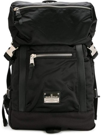 Makavelic zip detail backpack