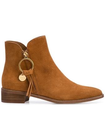 See by Chloé Round Toe Boots