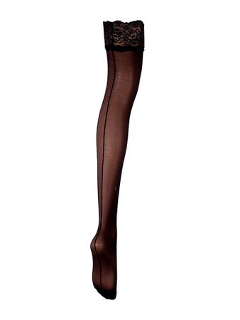 Lace-Top Stocking with Back Seam - Victoria's Secret