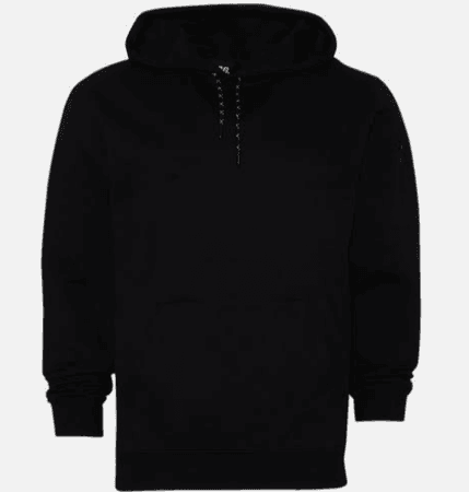 mens black hoodie