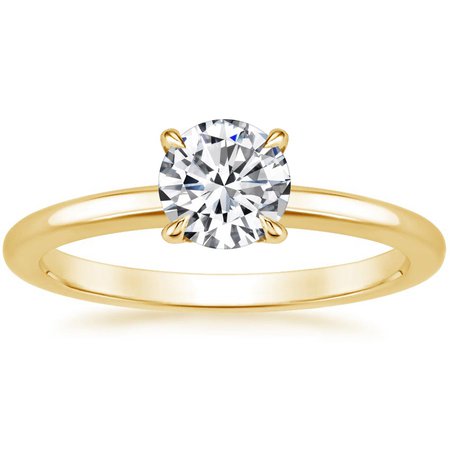 18k yellow gold ring $790 brilliant earth