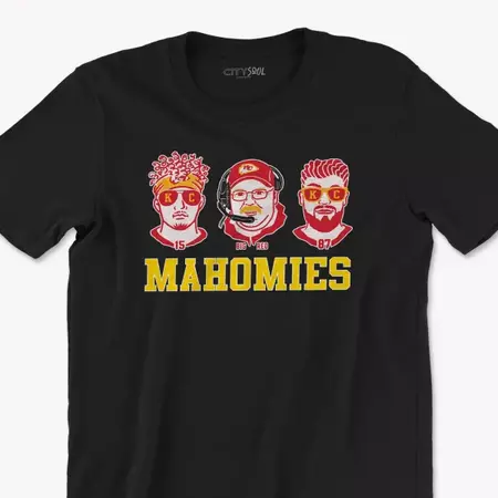 Funny KC Football Mahomies T-Shirt - ootheday.