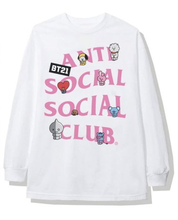 Anti Social Social Club x BT21 Back Track L ..