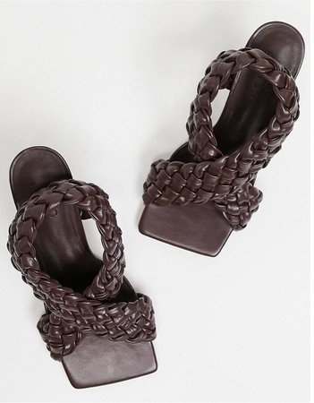 chocolate brown sandals