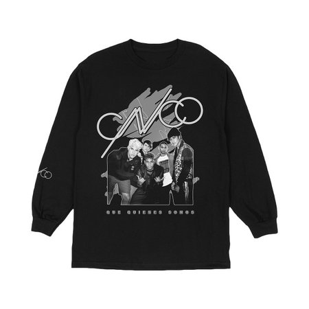 CNCO B&W Album Long Sleeve Tee | Shop the CNCO Official Store