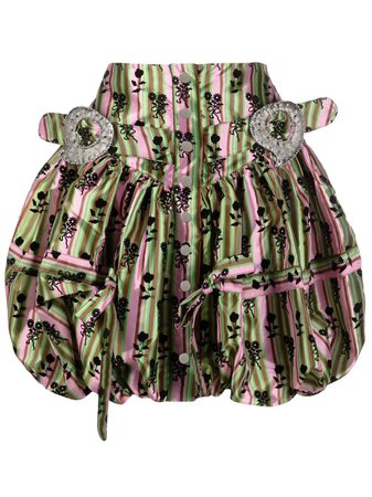 Chopova Lowena floral-print Puffball Skirt - Farfetch