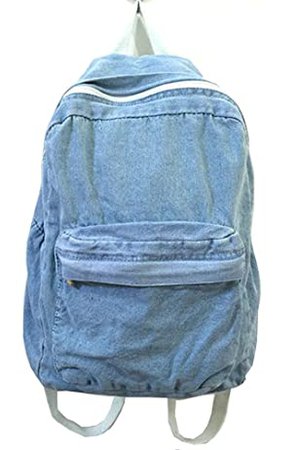 Amazon.com | Classic Vintage Denim Bookbags School Bag College Jeans Backpack Daypack Rucksack | Kids' Backpacks