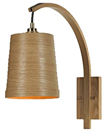 wood sconce