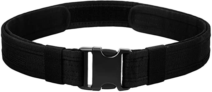 Amazon.com: AIRSSON Heavy Duty Belt Tactical Combat Police Utility Belt 1.5 inch Load Bearing with Quick Release Buckle (duty belt): Clothing