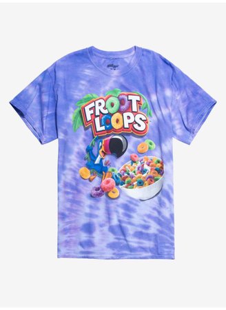 purple tie dye Froot Loops fruit tee shirt tshirt