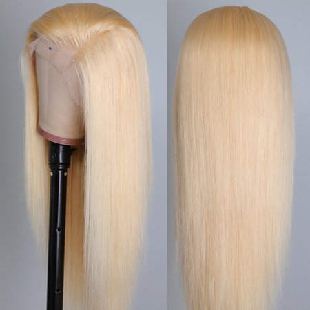 Nadula Transparent Lace Straight Hair 360 Lace Front Wigs Blonde Color 180% Density Natural Hairline | Nadula