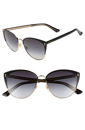Gucci 58mm Cat Eye Sunglasses | Nordstrom