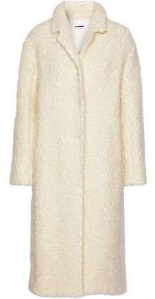 Wool-blend Boucle Coat