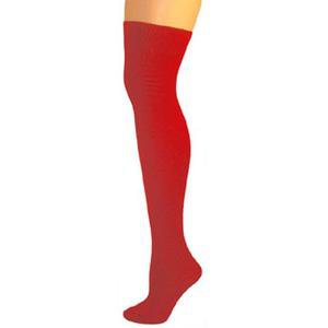 AJs Knee High Nylon Socks - Red: ClownAntics.com