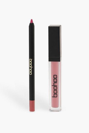 Boohoo Liquid Lipstick & Liner | Boohoo