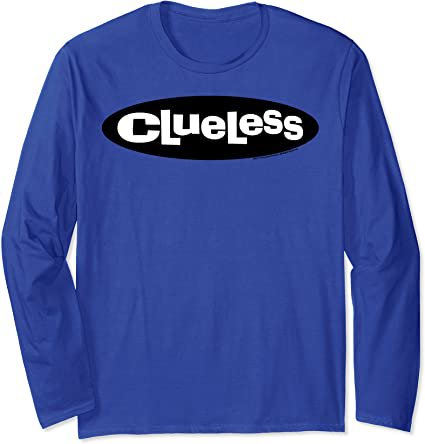 Clueless Oval Signature Logo Long Sleeve T-Shirt
