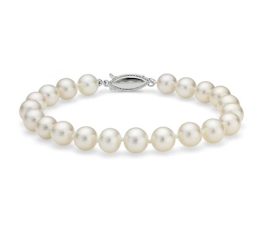 white pearls jewelry - Google Search