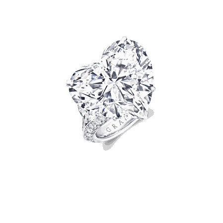 Graff, Heart Shape Diamond Ring