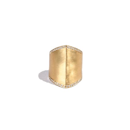 Diamond Armor Ring D - i-D Concept Stores