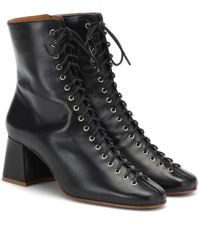 Becca leather ankle boots