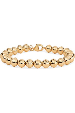 Marlo Laz | Squash Blossom 14-karat gold bracelet | NET-A-PORTER.COM
