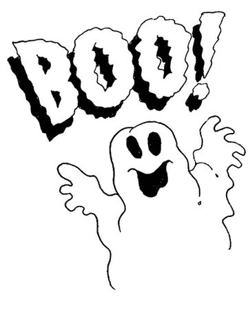 Free Ghost Saying Boo, Download Free Clip Art, Free Clip Art on Clipart Library