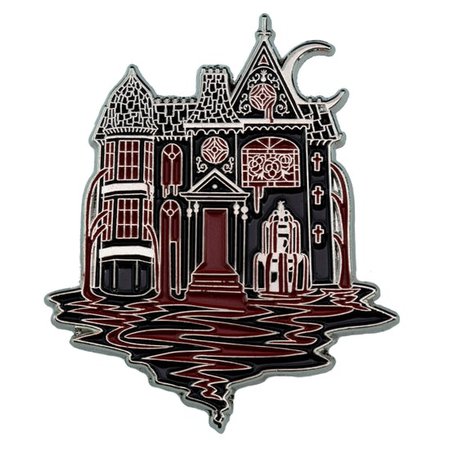 Bleeding Haunted Mansion Enamel Pin