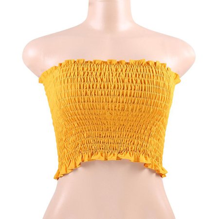yellow crop top - Google Search