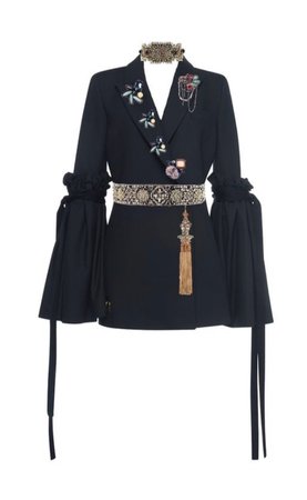 black hanbok style top