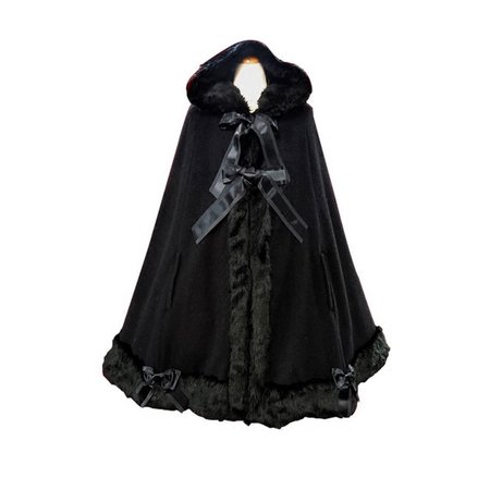 Sweet Lolita Black Cloak