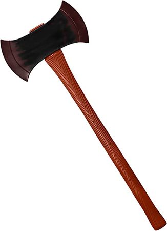 Amazon.com: Nicky Bigs Novelties Double Sided Bloody Plastic Axe Killer Clown Evil Psycho Weapon Cosplay Prop : Clothing, Shoes & Jewelry
