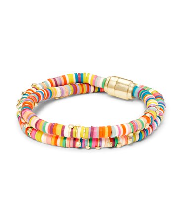 Reece Gold Wrap Bracelet in Bright Mix | Kendra Scott
