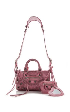 Le Cagole Leather Mini Duffle Bag By Balenciaga | Moda Operandi