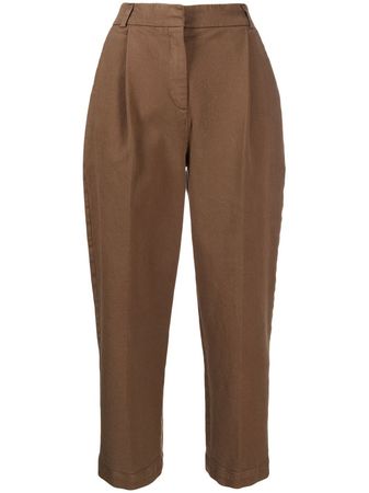 YMC Cropped Market Trousers - Farfetch