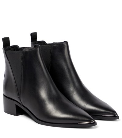 Jensen Leather Ankle Boots ∇ Acne Studios