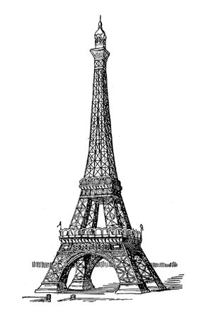 Dessin Tour Eiffel
