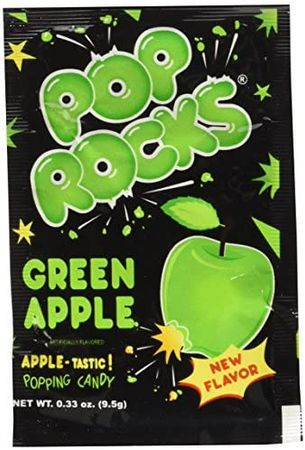 Amazon.com : POP ROCKS Popping Candy, Apple, 0.33 Ounce (Pack of 24) : Grocery & Gourmet Food