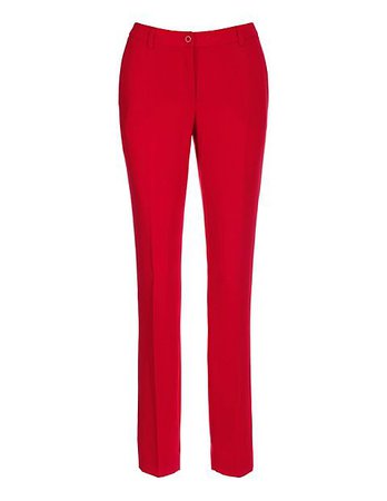 Trousers, red, red | MADELEINE Fashion