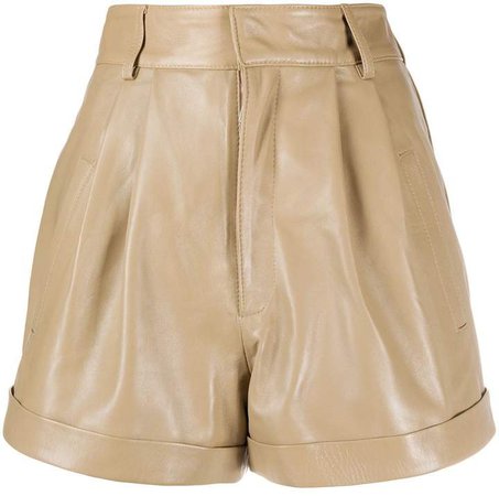 Pleated Waist Shorts