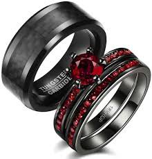 black wedding rings - Google Search