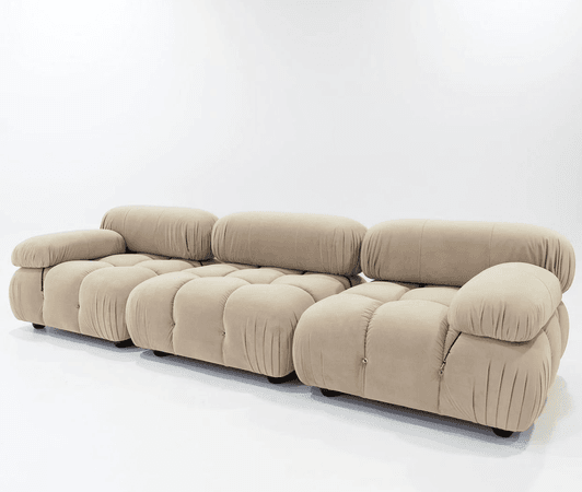 cream sofa