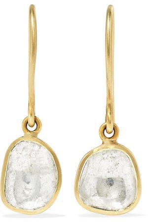 Pippa Small | 18-karat gold diamond earrings | NET-A-PORTER.COM