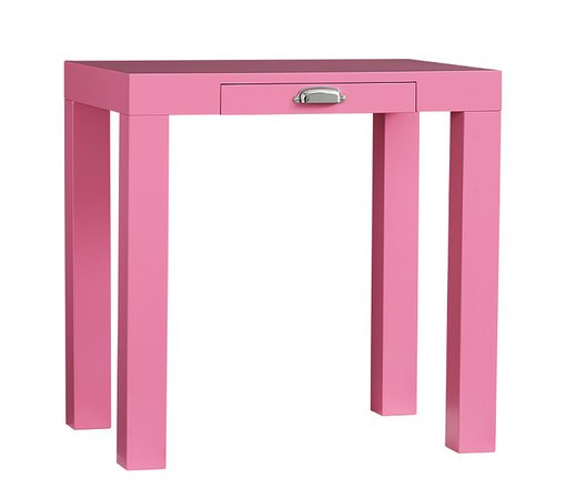 pink desk