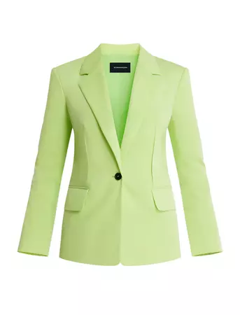 Lime Green Crosby Blazer | Jackets | BCBGMAXAZRIA