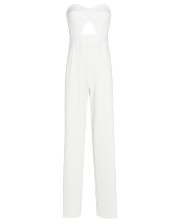 Katie May Ray Strapless Cut-Out Jumpsuit | INTERMIX®